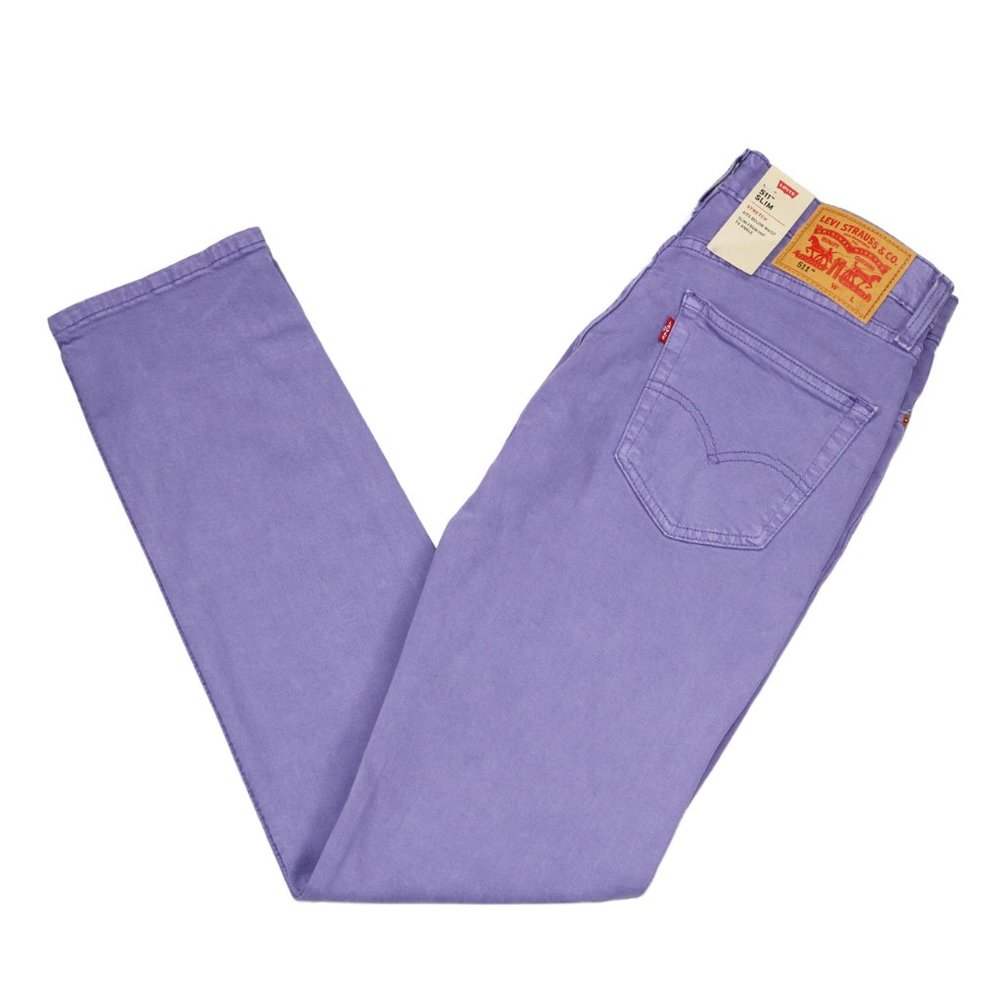 Levi's Men's Slim Jeans in Purple 33